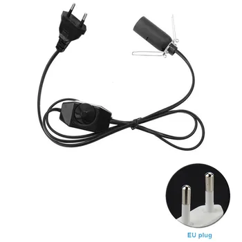 

Switch Control E14 Socket Power Stable Black Electric Salt Lamp Replacement Home PVC Power Cable Dimmer Accessories