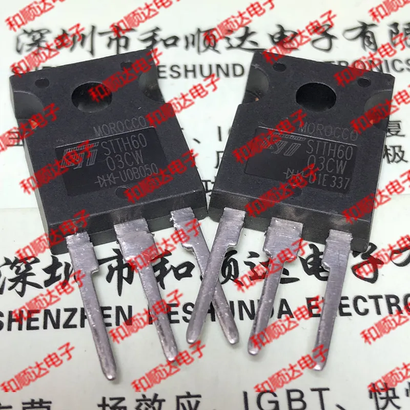 /2 шт/STTH6003CW TO-247 300V 60A