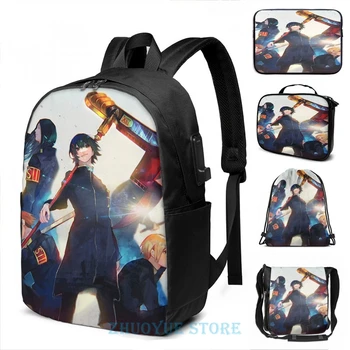 

Funny Graphic print Suzuya(3) USB Charge Backpack men School bags Women bag Travel laptop bag