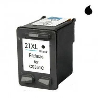 C9351Ae Riciclato Cartuccia Hp Nero (N 21Xl) 21 Ml