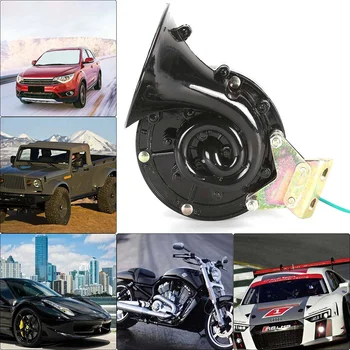 

Universal 2020 Patent Loud Snail Car Horn High Quality 12V Horn Waterproof 120DB 2PC Car Styling