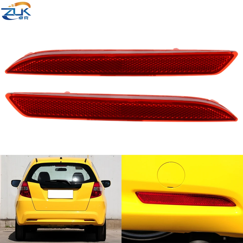 ZUK Автомобильный задний бампер отражатель для HONDA FIT JAZZ 2012 2013 2014 GE6 GE8 ODYSSEY 2015 2020 RC3