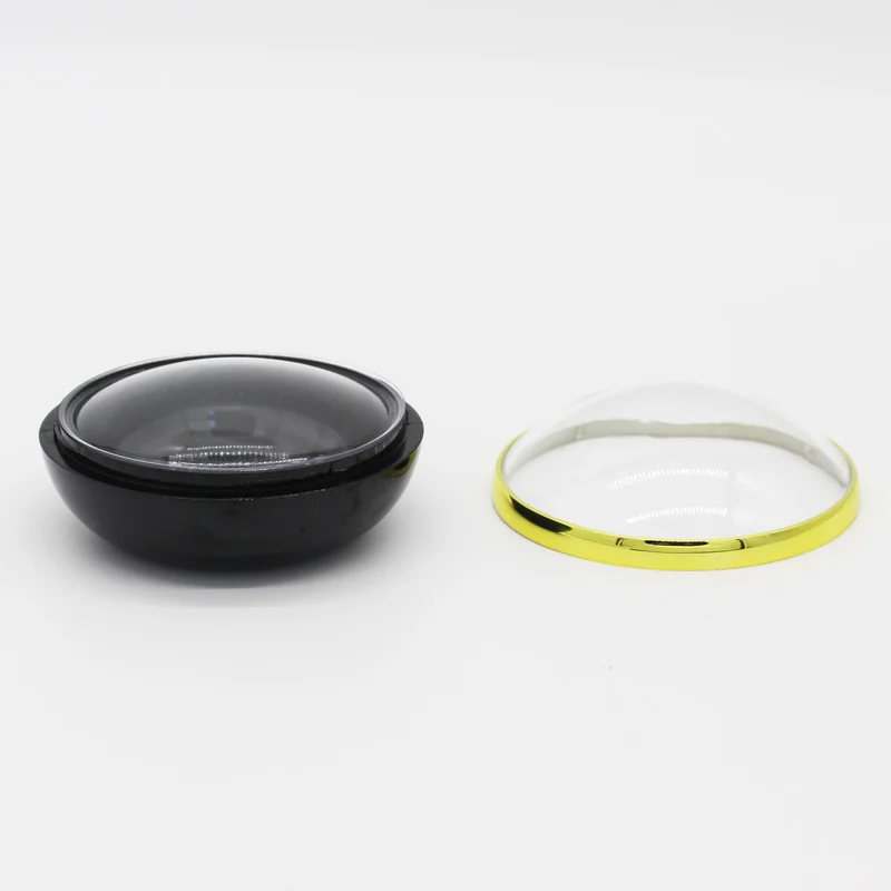 1pc Empty Round Transparent Capsule Bottles Container 80ml Luxury Loose Powder Containers Clear Plastic Jars Pot