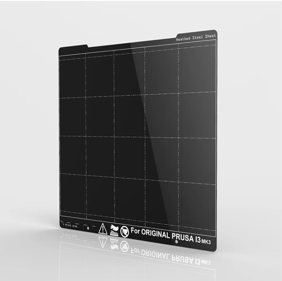 GmFive MK3 I3 пружинная стальная пластина 241X254 двухсторонняя пей текстурированная пей с порошковым покрытием для Prusa i3 MK3 Mk3S MK2 3d принтер