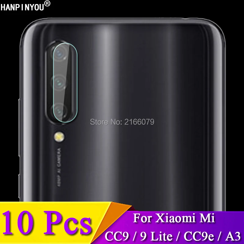 Защитная пленка для объектива задней камеры Xiaomi Mi 9 Mi9 Lite CC9 CC9e A3 10 шт./лот |