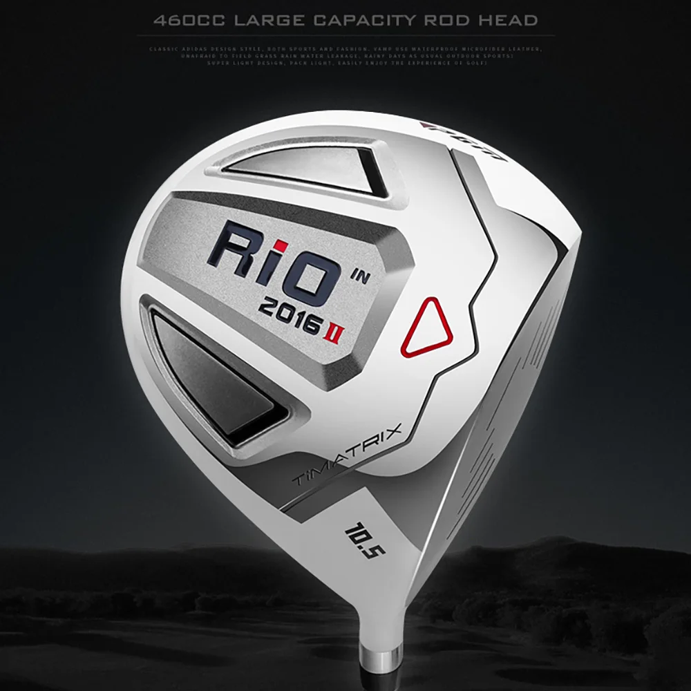

Right Handed PGM MG014 Golfs Clubs Men 460 CC Pole Head Carbon Shaft Made For Beginners RIO 2nd-Generation 1/3/5/Iron Wood Pole