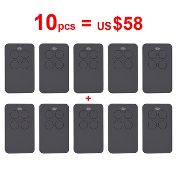 

10pcs Auto scan 287-868mhz 433mhz 868mhz remote control duplicator garage command gate remote controller rolling code