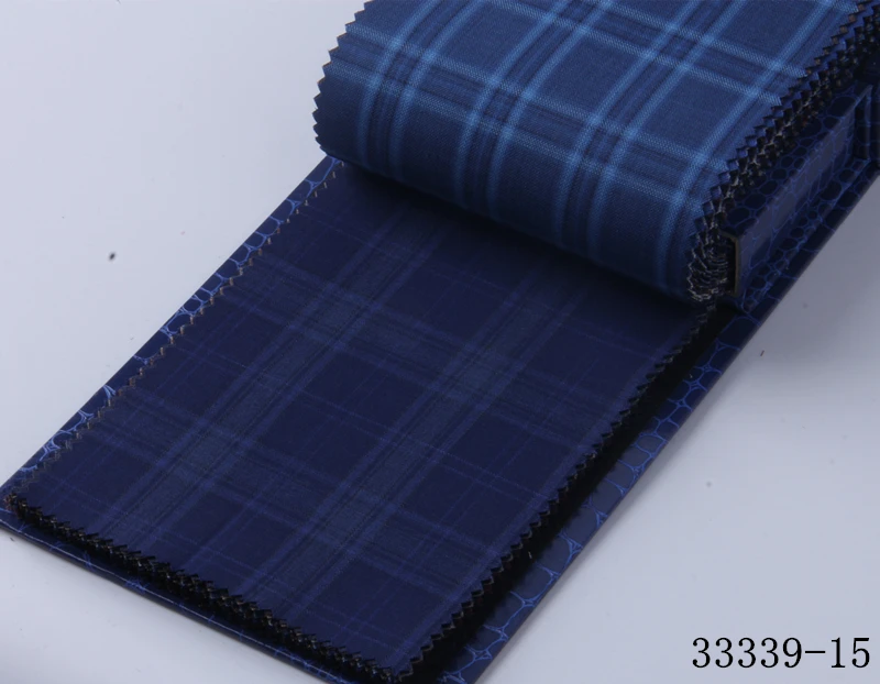 Темно-синий Glen Check мужской костюм s на заказ Slim Fit серый клетчатый свадебный костюм для мужчин костюм в клетку с изображением принца из Америки - Цвет: 33339-15