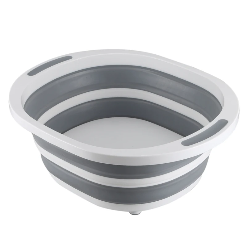 Складная доска для овощей, бытовая Многофункциональная Пластиковая наковальня для мытье овощей и фруктов, корзина для комплекта