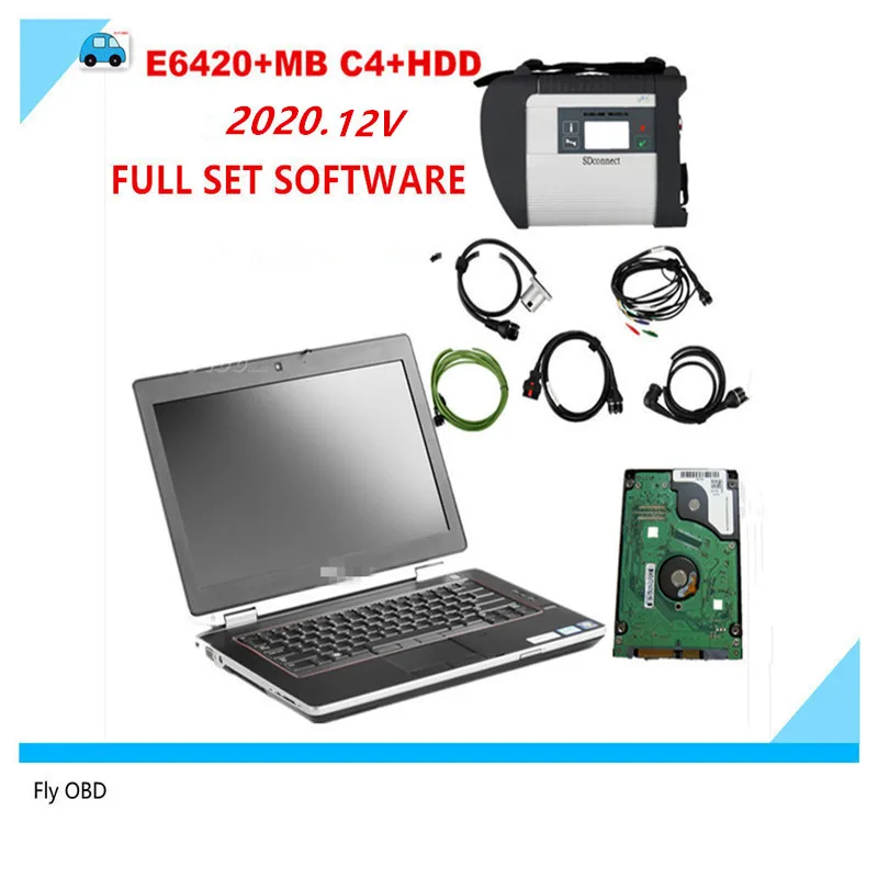 Top E6420(I5 4GB)+mb star c4+HDD(320GB) DTS Monaco 8 + vediamo +xentry+DAS+EPC Complete super engineers WITH win7 64WIN System