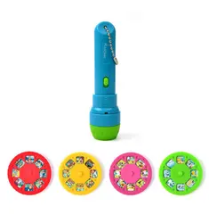 Lampe de poche pour enfants, projecteur de connaissances, lampe HD, dessin animé, jouets à main, offre spéciale 