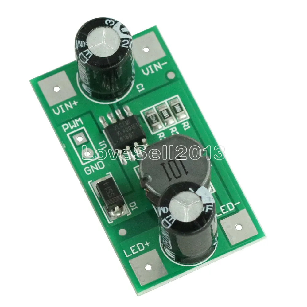 3W 5-35V LED Driver 700mA PWM Dimming DC to Step-down Constant Current | Электроника