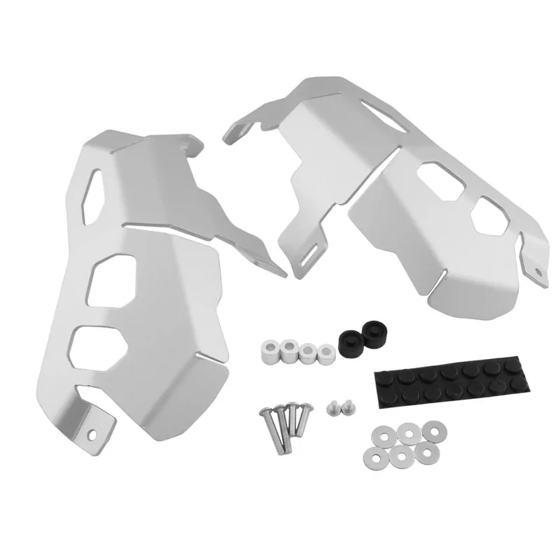 Детали двигателя клапан головки цилиндра Крышка гвардии протектор для BMW R1200GS R 1200 GS LC Приключения 2013 - Цвет: Silver