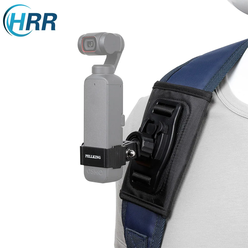 

360 градусов вращения рюкзак Крепление Рюкзак ремень рюкзак Крепление на плечо с фотографией DJI Pocket2 ,Osmo Pocket 1