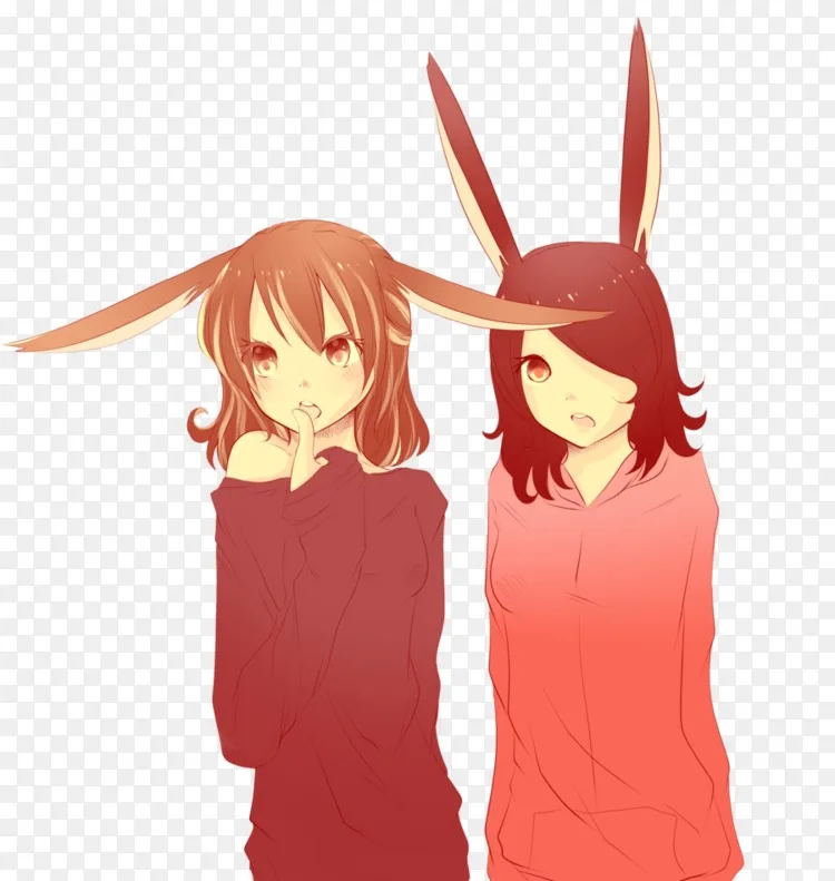 杰西卡兔耳卡通-兔子耳朵