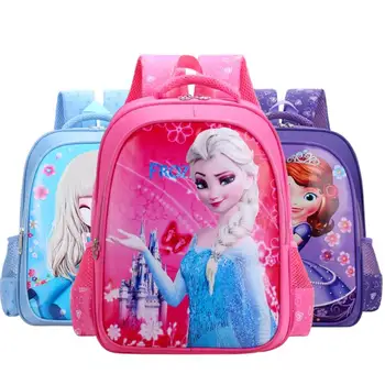 

New Frozen Cartoon School Bag for Kids Boys Backpack Children School Bag Toddler Schoolbag