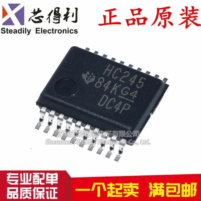 

10 шт./лот совершенно новый и оригинальный Sn74hc245dbr: Hc245 логический чип IC пластырь Ssop20