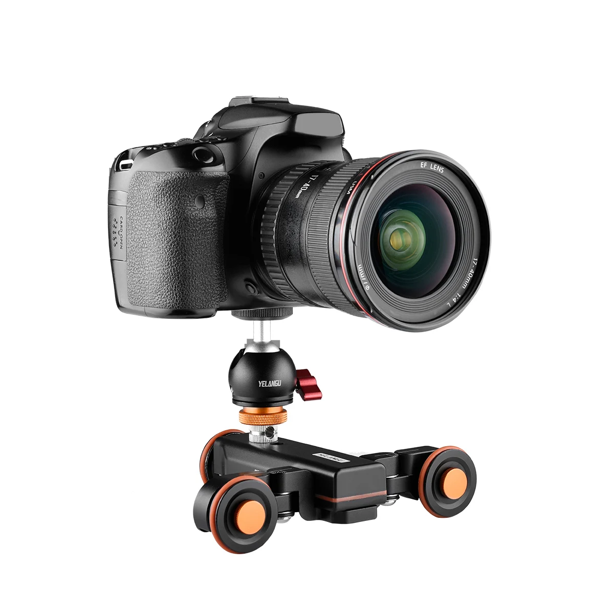 Camera Track Slider YELANGU L4X Motorized Camera Slider Video Dolly Electric Track With Remote For DSLR Camera Camcorder Action Phone