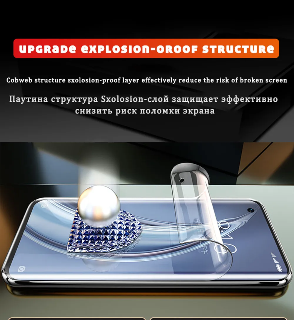 3/2/1Pcs Full Cover Hydrogel Film For Xiaomi Redmi Note 10 9S 8 9 Pro Max Screen Protector For Redmi Note 7 6 5 Pro Not Glass best screen guard for mobile