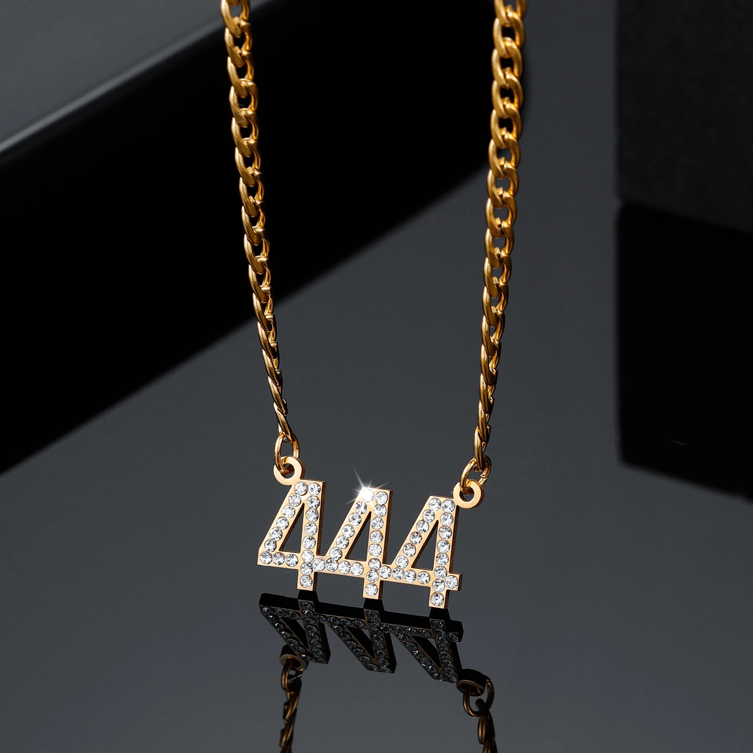 

Ожерелье из нержавеющей стали под заказ, подвеска с номером ангела, ювелирные изделия, золотой кулон, ожерелья на удачу для женщин, рождественский подарок