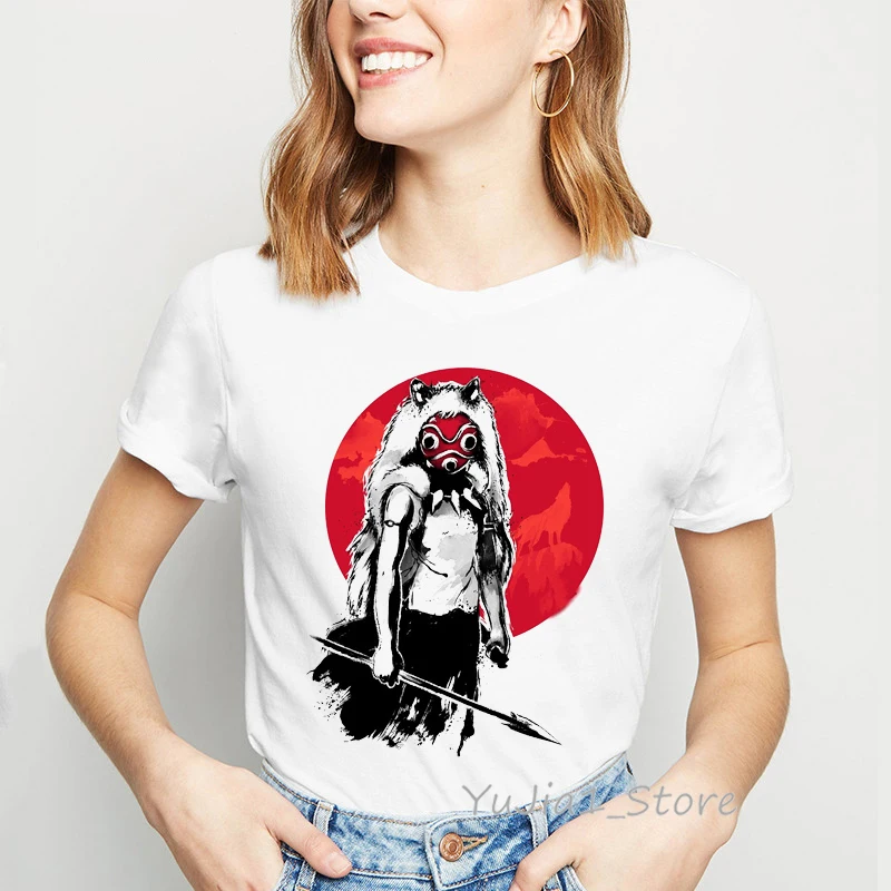 Футболка totoro Spirit Out camiseta mujer Studio Ghibli женская футболка с японским рисунком аниме женская футболка Miyazaki Hayao