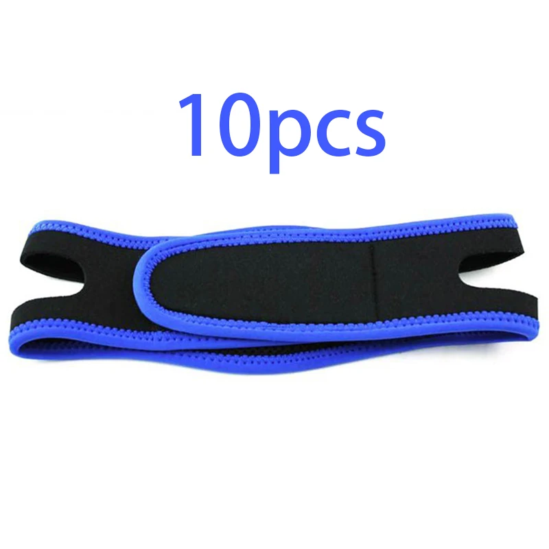 10 pcs blue Тонкая маска для лица для похудения, бандаж для ухода за кожей, форма ремня и подтяжки, уменьшенная двойная маска для лица и подбородка, осветляющая повязка для лица - Цвет: 10 pcs blue