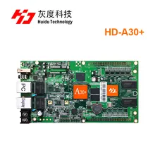Huidu HD-A30+ полноцветный Асинхронный контроллер карта HD A30+ WiFi большой дисплей отправка карта работа с HUIDU HD-R501S HD-R5018