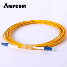 AMPCOM LC волоконный патч-кабель Simplex 9/125 LC/UPC к LC/UPC Одномодовый Перемычка Одномодовый патч-корд lc/lc SMF