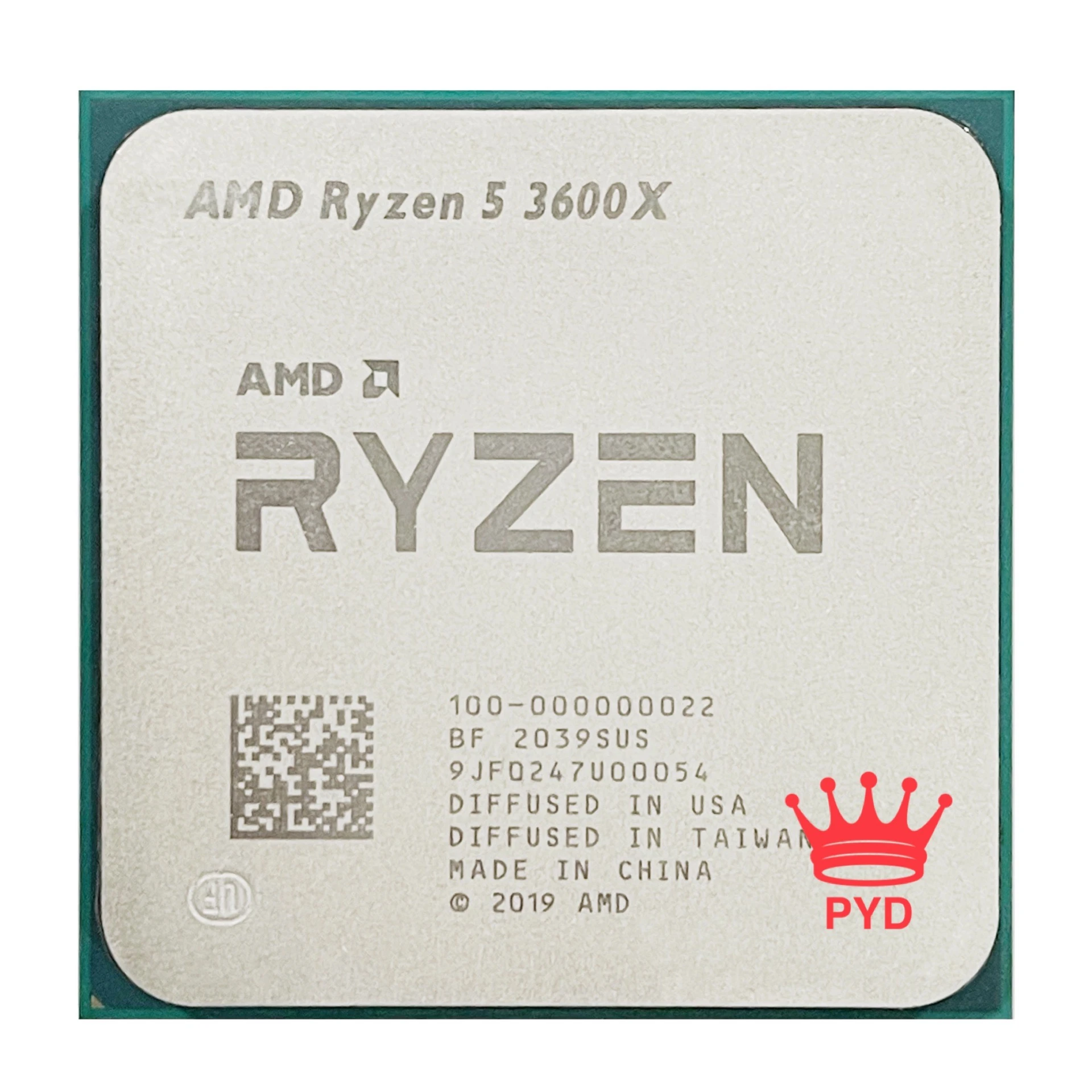 top processor AMD Ryzen 5 3600X R5 3600X 3.8 GHz Six-Core Twelve-Thread CPU Processor 7NM 95W L3=32M 100-000000022 Socket AM4 fastest cpu