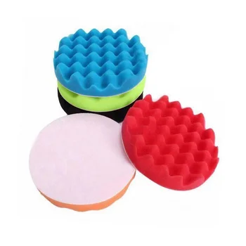

12Pcs 7 Inch Buffer Waxing Polishing Wheel Tool Sponge Pad Drill Adapter Kit New And High Quality