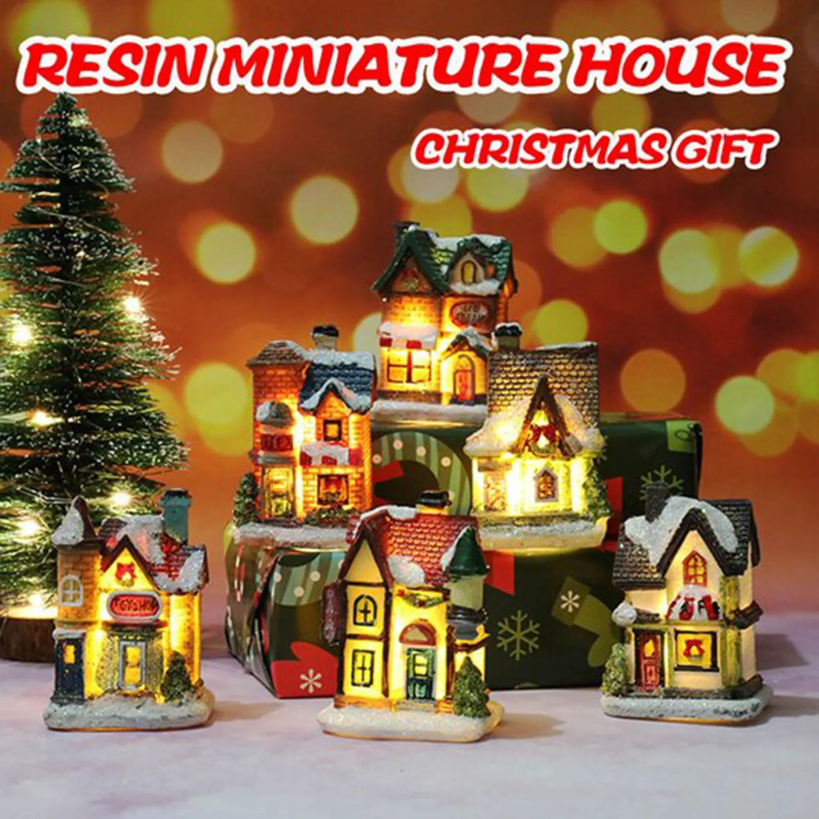 Christmas Decoration Led Booth Wind Lamp Festival Light Decorations Night Light#YL10 | Дом и сад