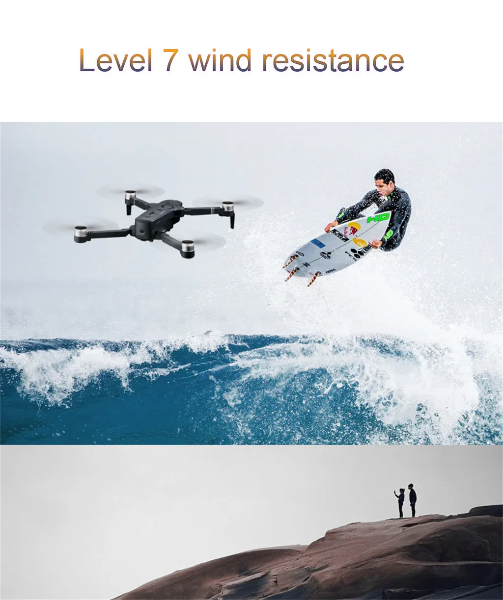SMRC ICAT6 gps 5G wifi FPV 4K камера бесщеточный селфи складной Радиоуправляемый Дрон Квадрокоптер D30929