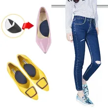 1 пара арочная опорная площадка половина размера стельки для мужчин и женщин медленно ударный шок поглощающая Арка стопы коврик для ног