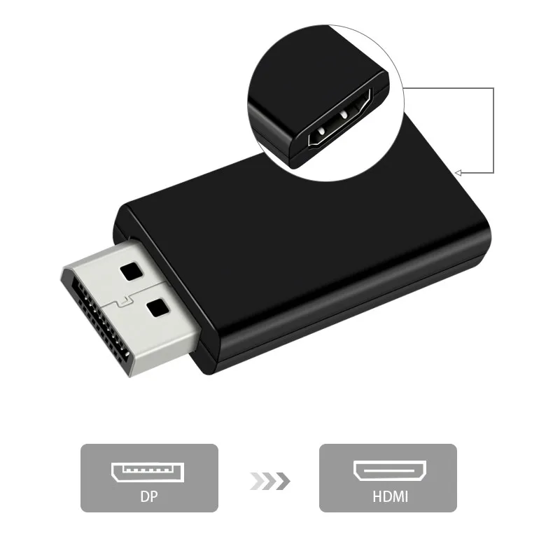 Переходник DP папа HDMI мама 1080p|Кабели VGA| |
