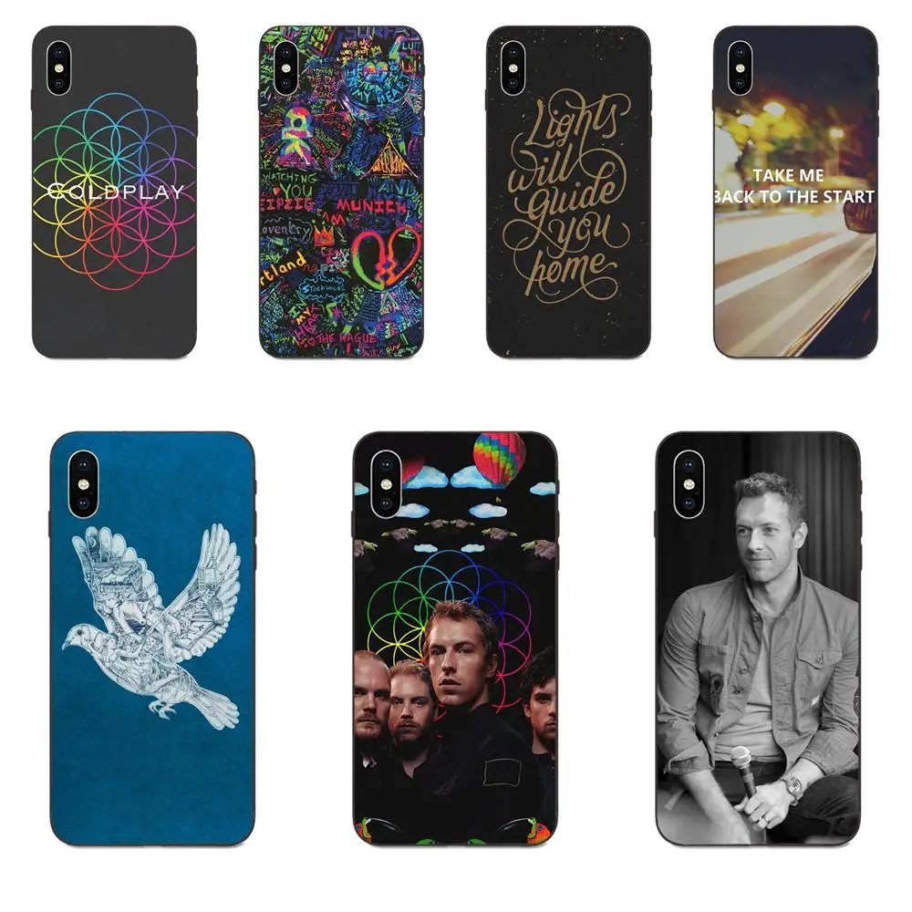 Вертикальный чехол для телефона Coldplay Band Music Print Galaxy A3 A5 A6 A6s A7 A8 A9 A10 A20E A30 A40 A50 A60 A70 A80