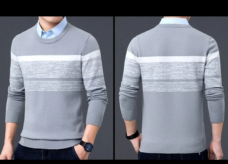 Waliicorners New Warm Sweater Pullovers Turn Down Shirt Collar Men Knit Pattern Outfits Sweater Coat Men 10 Hb112b318e8e34d2db513f9d388b83d58y