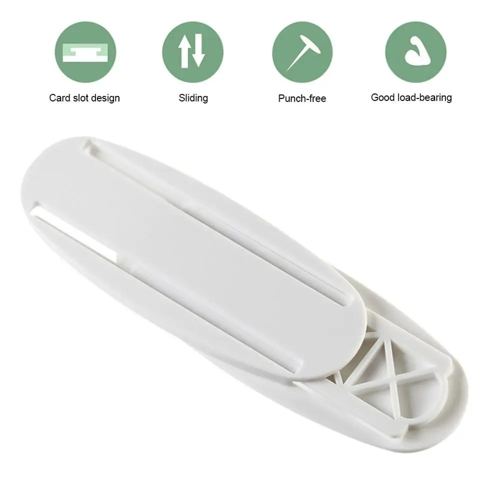 

1 Set Power Strip Holder Home-free Wall-mounted Plug-in Board Router Plug-in Line Board Holder Adhesive Holder Fast Shipping