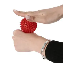 Прочный Массажный мяч из ПВХ с шипами для занятий спортом и фитнесом, облегчающий боль в ногах, мячик для лечения тела,, Прямая поставка