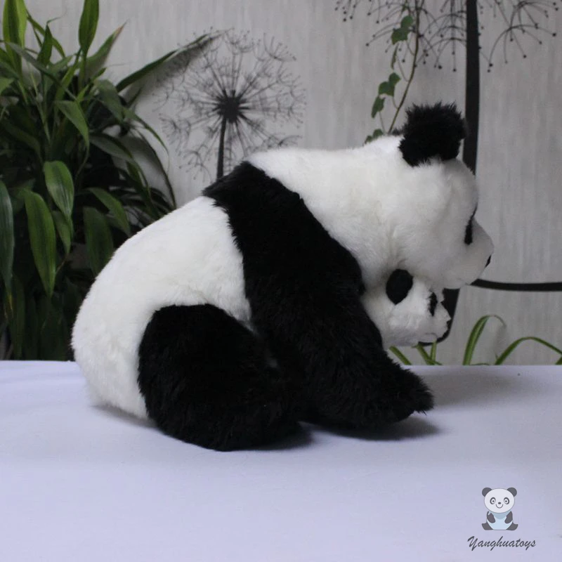 Real Life Toy Plush Panda Dolls Mother And Baby Large dolls soft children's toys birthday gifts