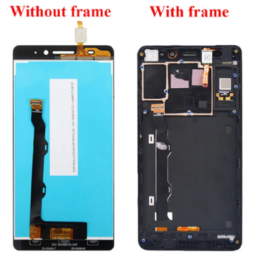 

5.5 For Lenovo K50-T5 K3 Note K50-t3s LCD Display with Touch Screen Digitizer Sensors Full Assembly Panel
