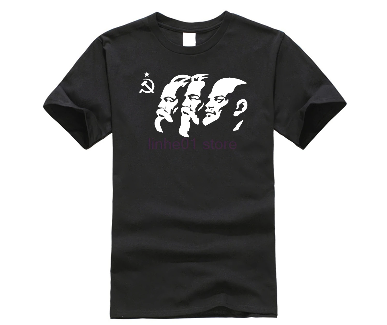 CCCP футболки для мужчин СССР Советский Союз КГБ Мужская футболка с коротким