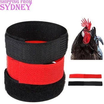 

2PCS Chicken Anti Crow Collar for Roosters Cockerel Poultry Duck No Crow Noise Neck Belt Nylon Anti-Hook Cock Neck Rings SYDNEY