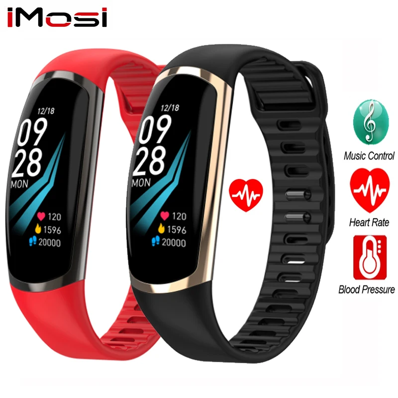 Смарт-браслет R16 Android IOS пульсометр монитор сна кровяное давление фитнес-трекер