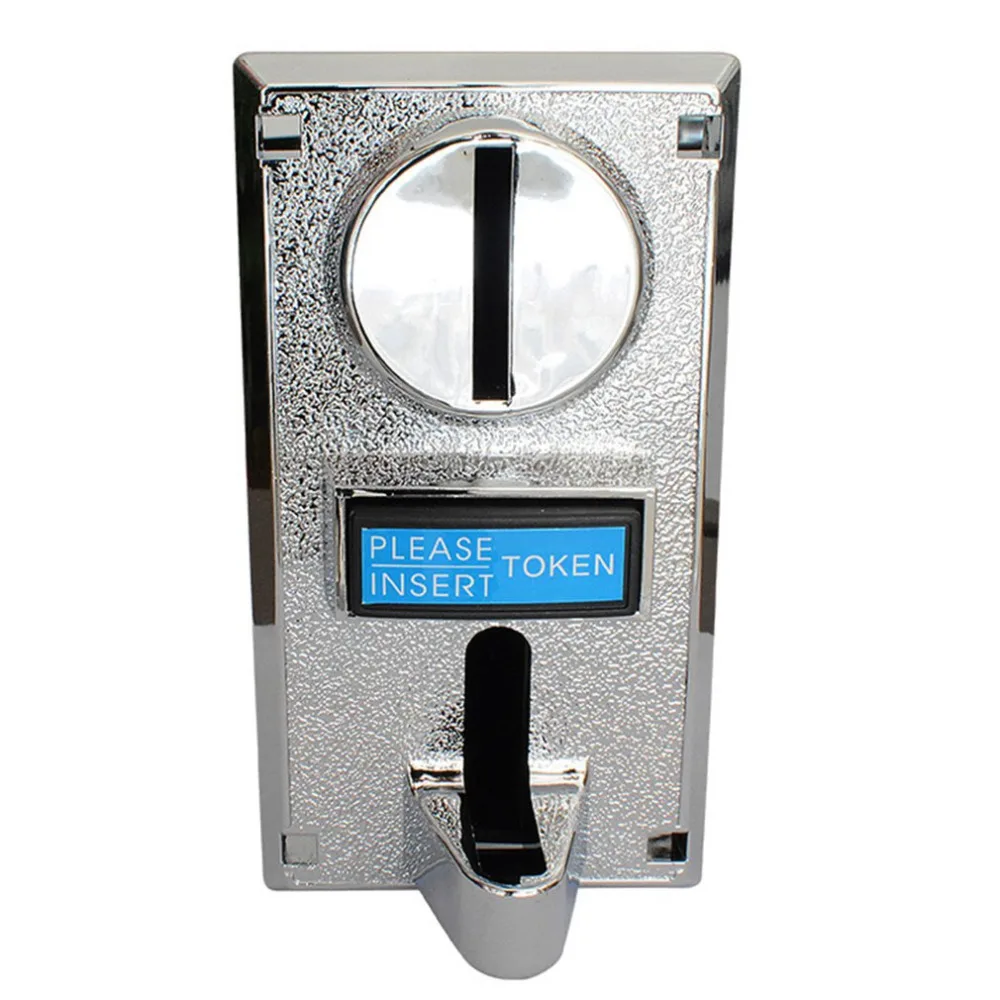 Programable Plastic Multi Coin Acceptor Electronic Roll Down Coin Acceptor DQ 
