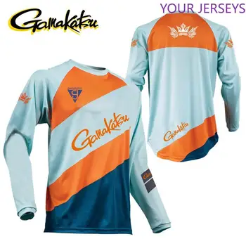 

New 2020 Summer GAMAKATSU Fishing Jersey Men Clothing Fishing Clothes Anti-UV Quick-Dry Breathable Long Sleeve Fishing Shirt