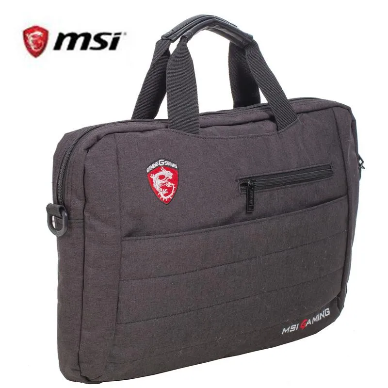 Новая Оригинальная аутентичная Портативная сумка для компьютера через плечо 15,6 дюймов подходит для MSI GE60 GS60 сумка для компьютера