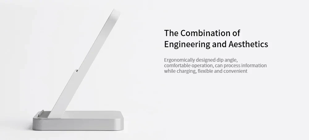 Mijia Беспроводное зарядное устройство с воздушным охлаждением 30 Вт Qi умное быстрое зарядное устройство с охлаждающим отверстием для Xiaomi samsung iPhone XR XS MAX