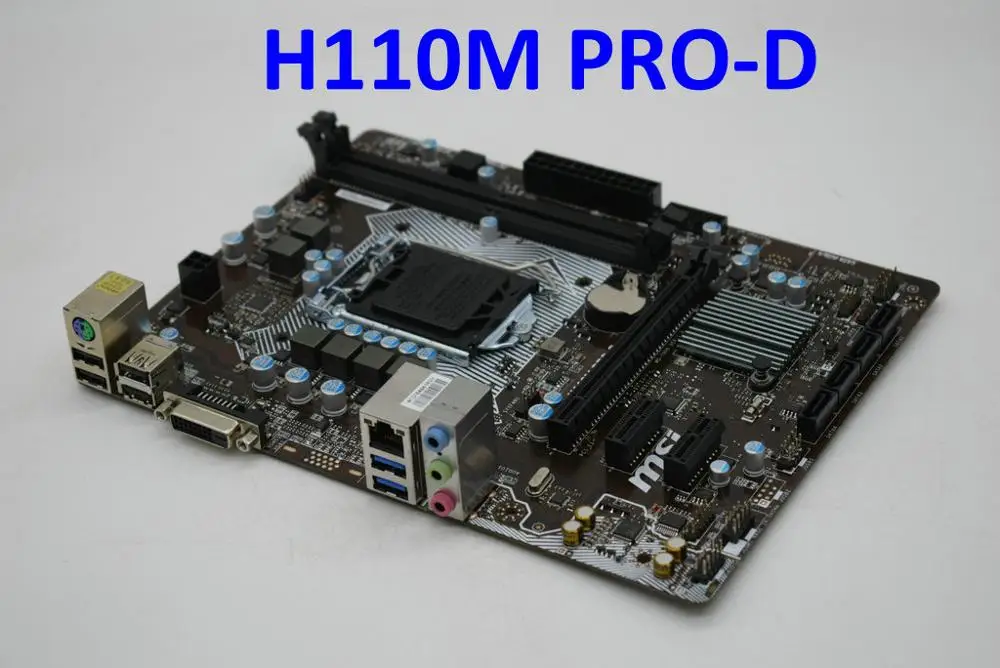 

For MSI H110M PRO-D Original Used motherboard