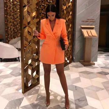 

orange blazer jacket for special order ( no return )
