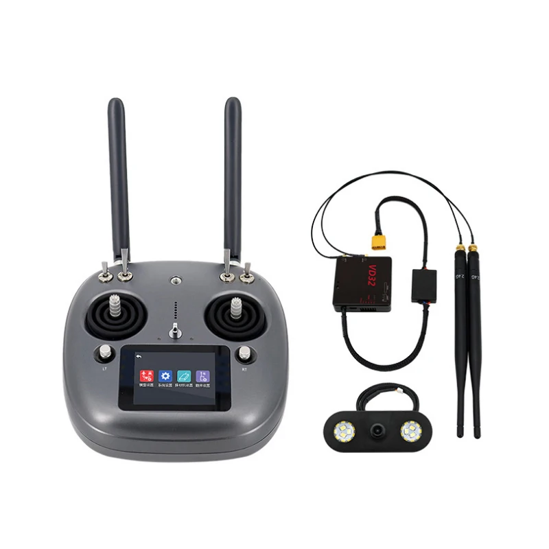 SIYI VD32 пульт дистанционного управления 2 4G 16CH 3 в 1 встроенный datalink S.BUS VTX для FPV